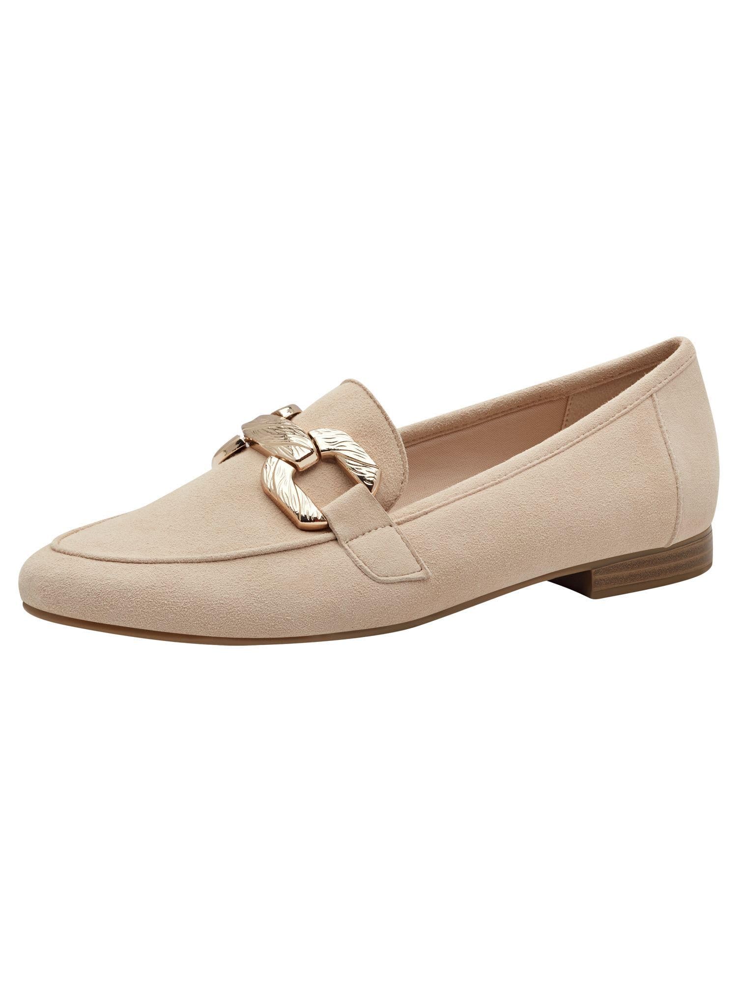 MARCO TOZZI Women's Damen Slipper 2-24240-44 Loafer, Dune, 3.5 UK