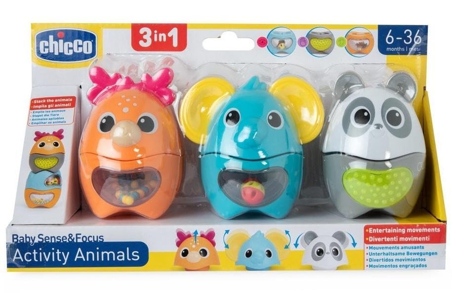 jupesa Animaux emboîtables Activity 3 en 1
