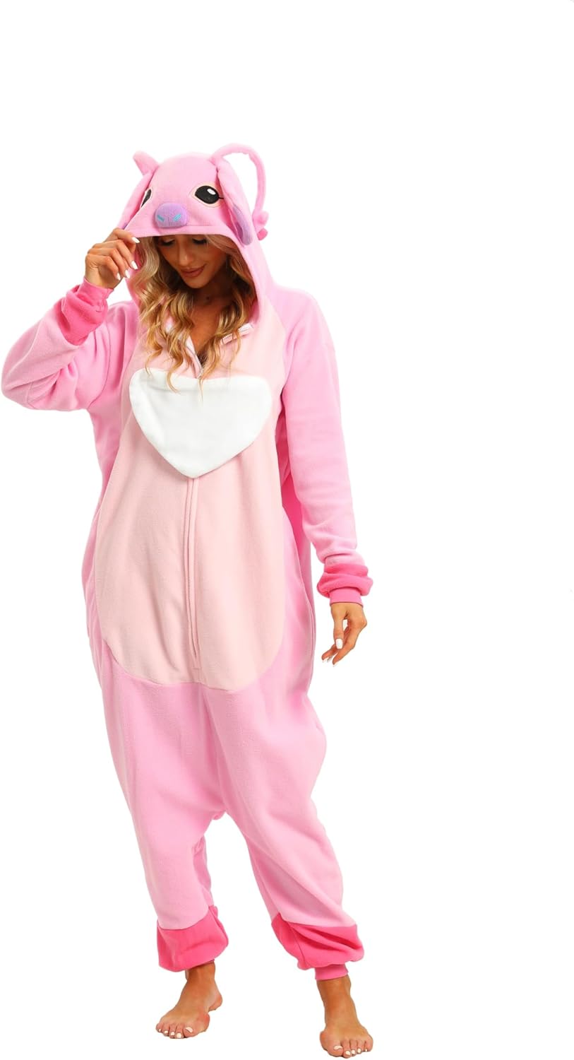 Unisex Adult Onesie Animal Pajamas Halloween Cosplay Sleepwear - Image 7