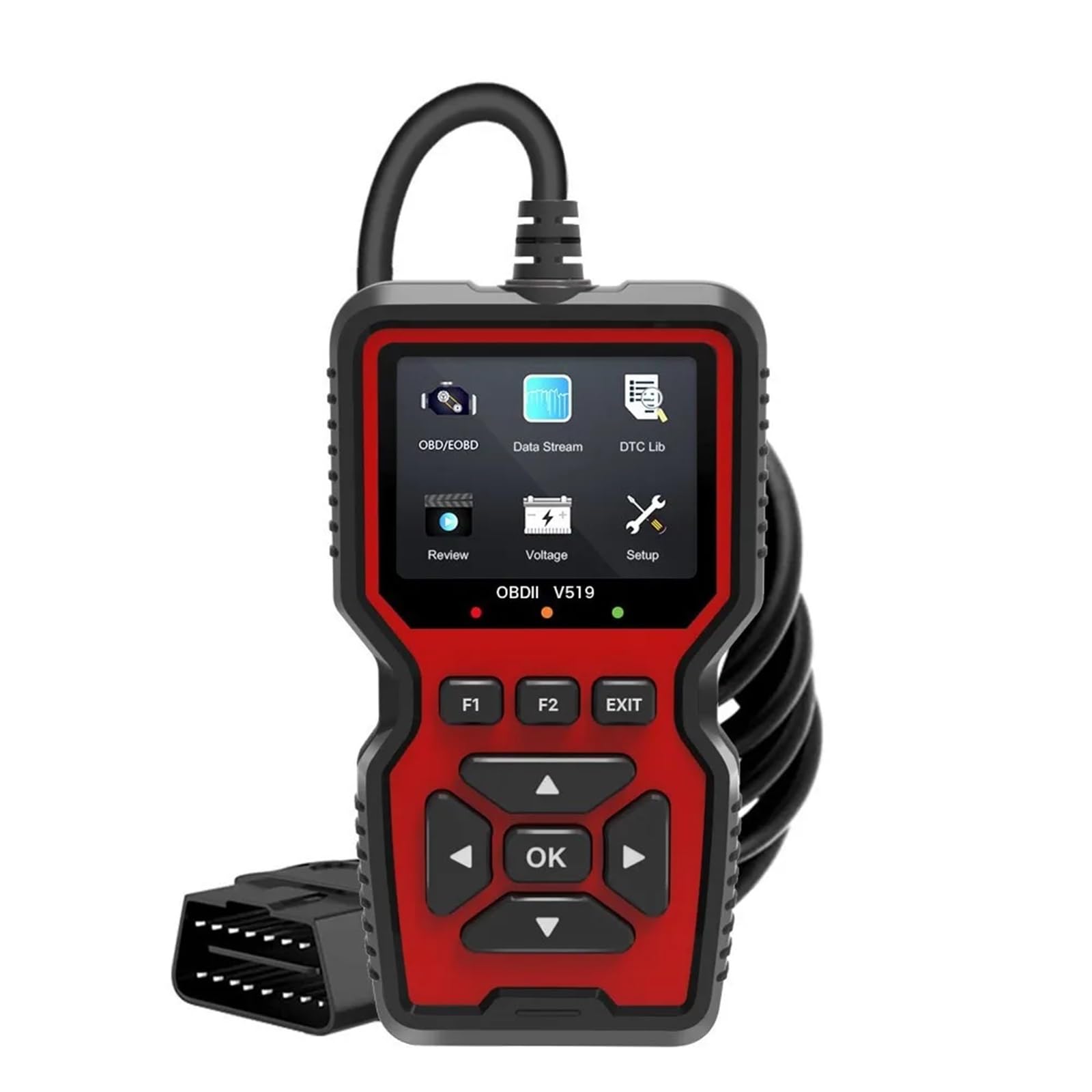 Lettore di Codici automobilistici Strumento diagnostico OBDII Tester for Auto Rilevatore guasti al Motore Controllo Automatico for