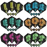 Unicorn Neon Dart-Flights, Plus