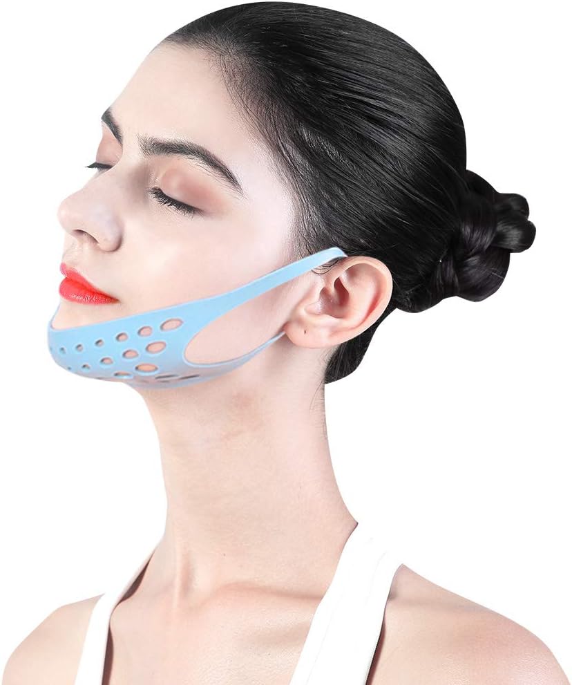 Facial Slimming Mask,Chin Masks, Slim Masks,Facial Slimming Face Bandages V Line Mask, for Slimming Reducer and Anti-wrinkle Gill, Facial Rejuvenation with Anti-double Chin Reduce Bandage