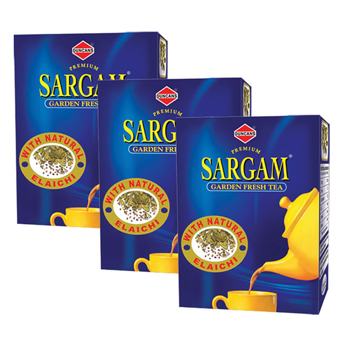 DUNCANS FINEST HAND - PICKED LEAF TEA Duncans Sargam Elaichi Tea With 100% Natural Cardamom (250G X 3 Packs), Black Tea, Granule, 750 Gram (B07CTJLGJQ) Amazon Price History, Amazon Price Tracker