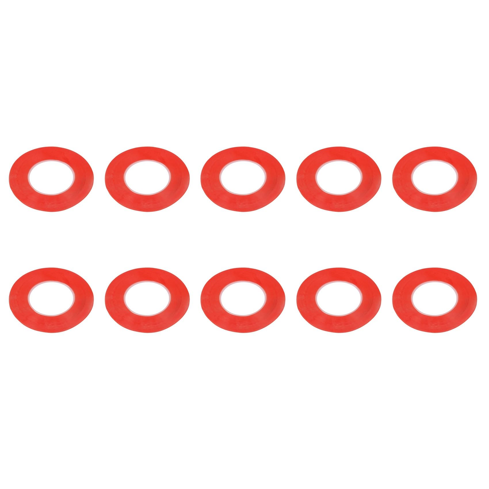 Jnchdghwa Red 10Pcs 2Mm Adhesive Double Sided Tape Strong Sticky For Mobile Phone Repair