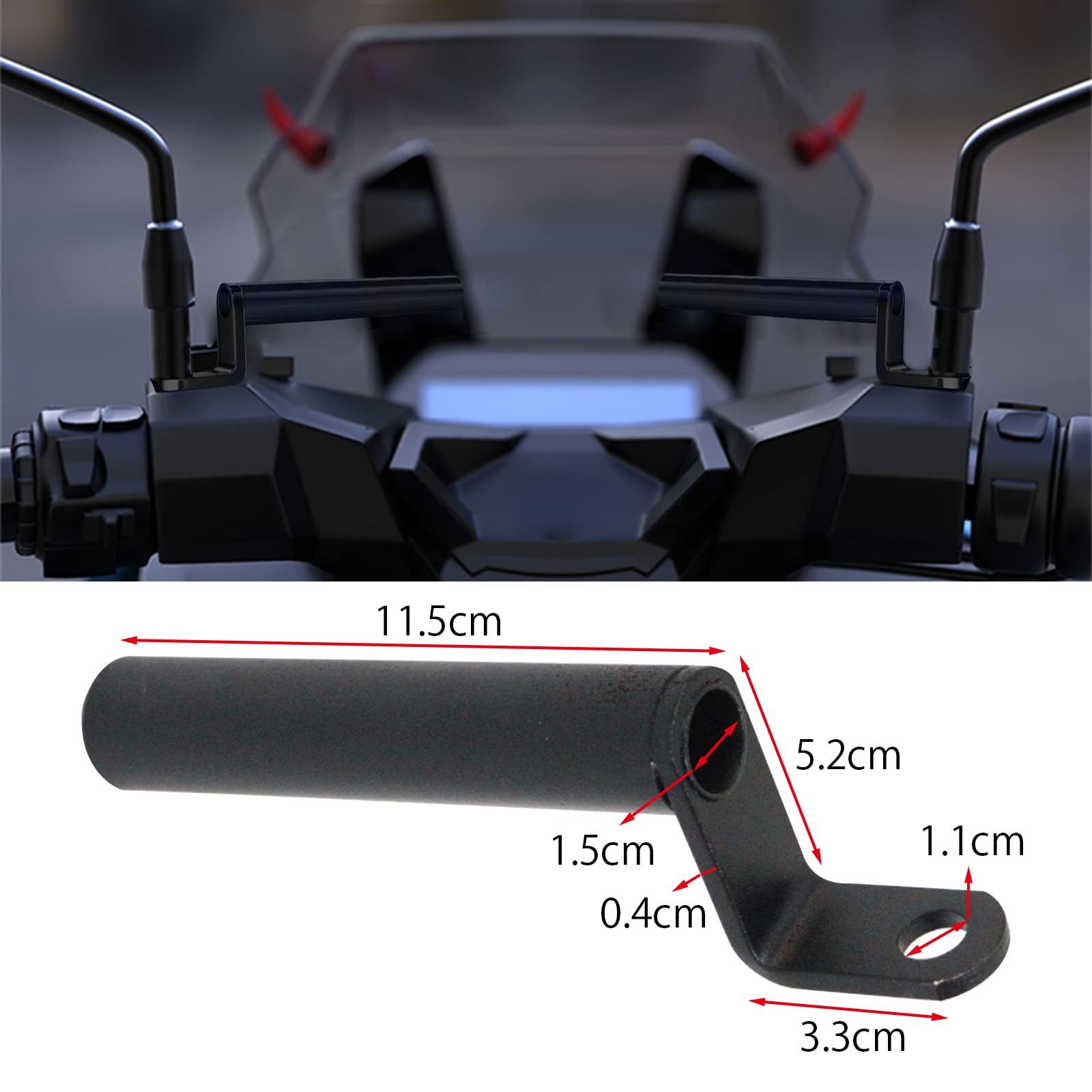 バイク用アルミマウントアダプター Amazon.co.jp: YFFSFDC バイク ハンドル クランプバー ミラーマウント