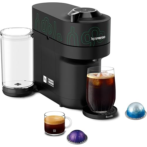 Nespresso Vertuo Pop+ Coffee and Espresso Maker by Breville, Samra Origins by The Weeknd Metad Green