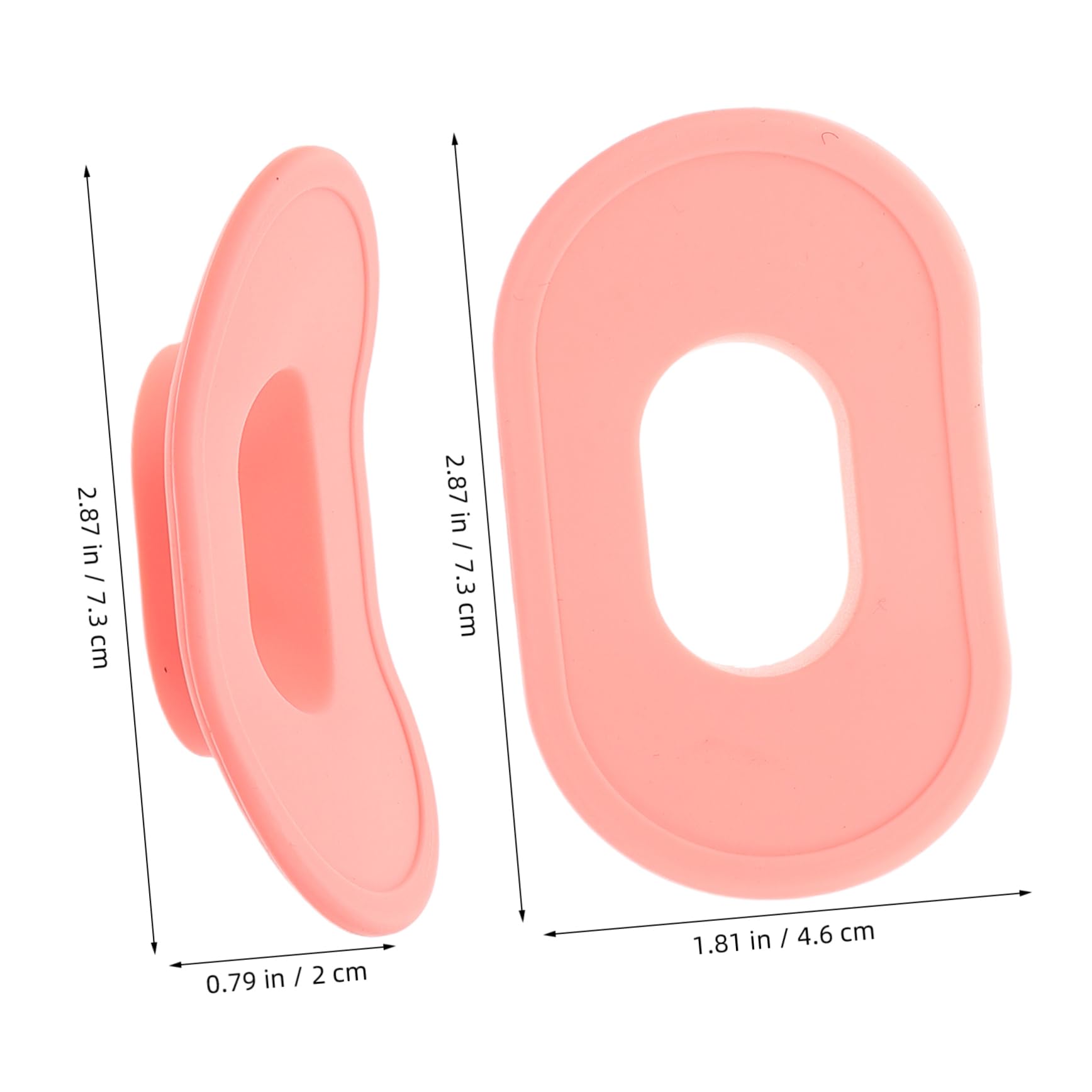 KICHOUSE 2pcs Soft Silicone Diving Lip Protector Safety Lip Cover for Scuba Regulators Suitable for All of Underwater Activities