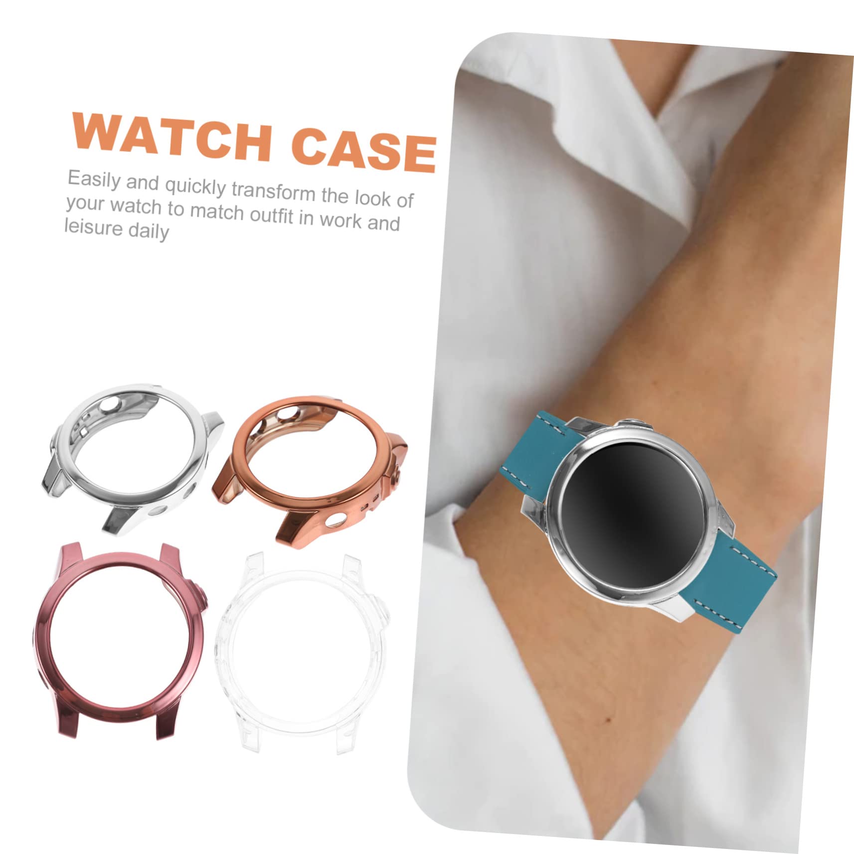 OSALADI 12pièces Coque De Protection pour Montre Protection Écran Détachable Anti-Rayures Design Léger Compatible avec Charge Directe Accessoire Pratique pour Quotidien