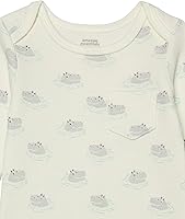 Vista 2 de Tienda Essentials Overol unisex de manga larga para bebés, multipack