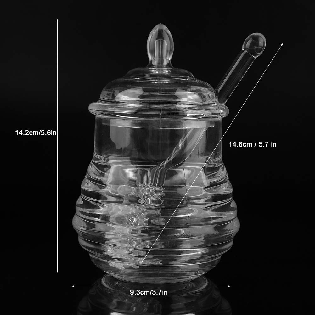Honey Jar, Food Grade Ps Material Clear Transparent Beehive‑Shaped - View #11
