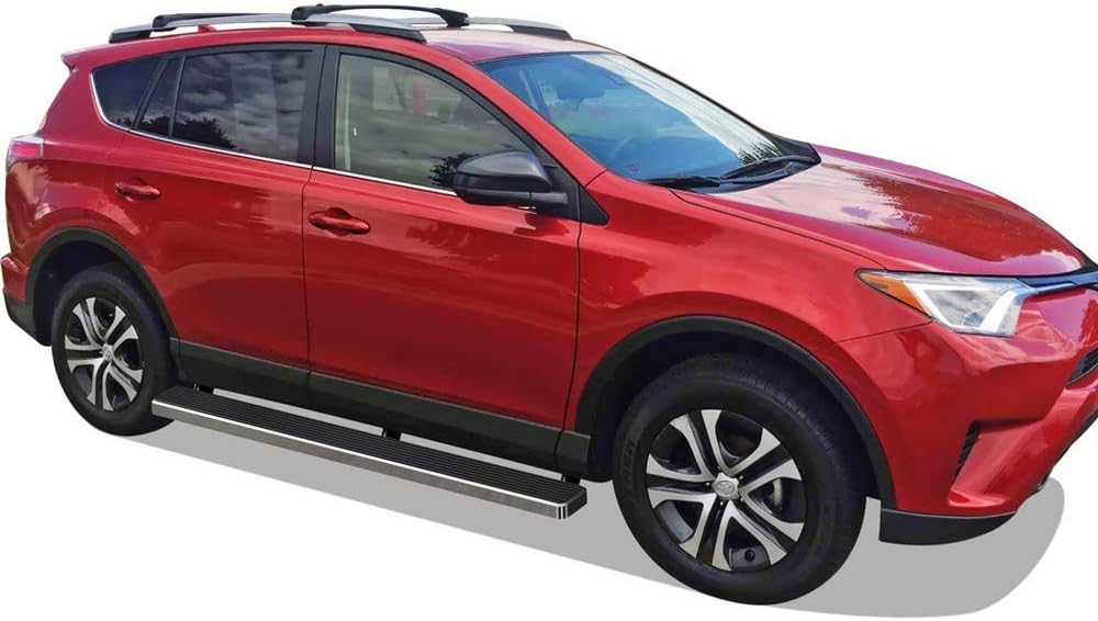 Tuxtreme Running Boards 6 inches Compatible with Toyota Rav4 2016-2018 (Exclude 2018 Adventure Trim) (Nerf Bars Side Steps Side Bars)