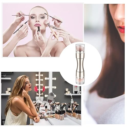 Miniatura 7 de Cepillo de maquillaje 4 en 1 cepillo cosmético suave cepillo de base para ojos labios y maquillaje facial