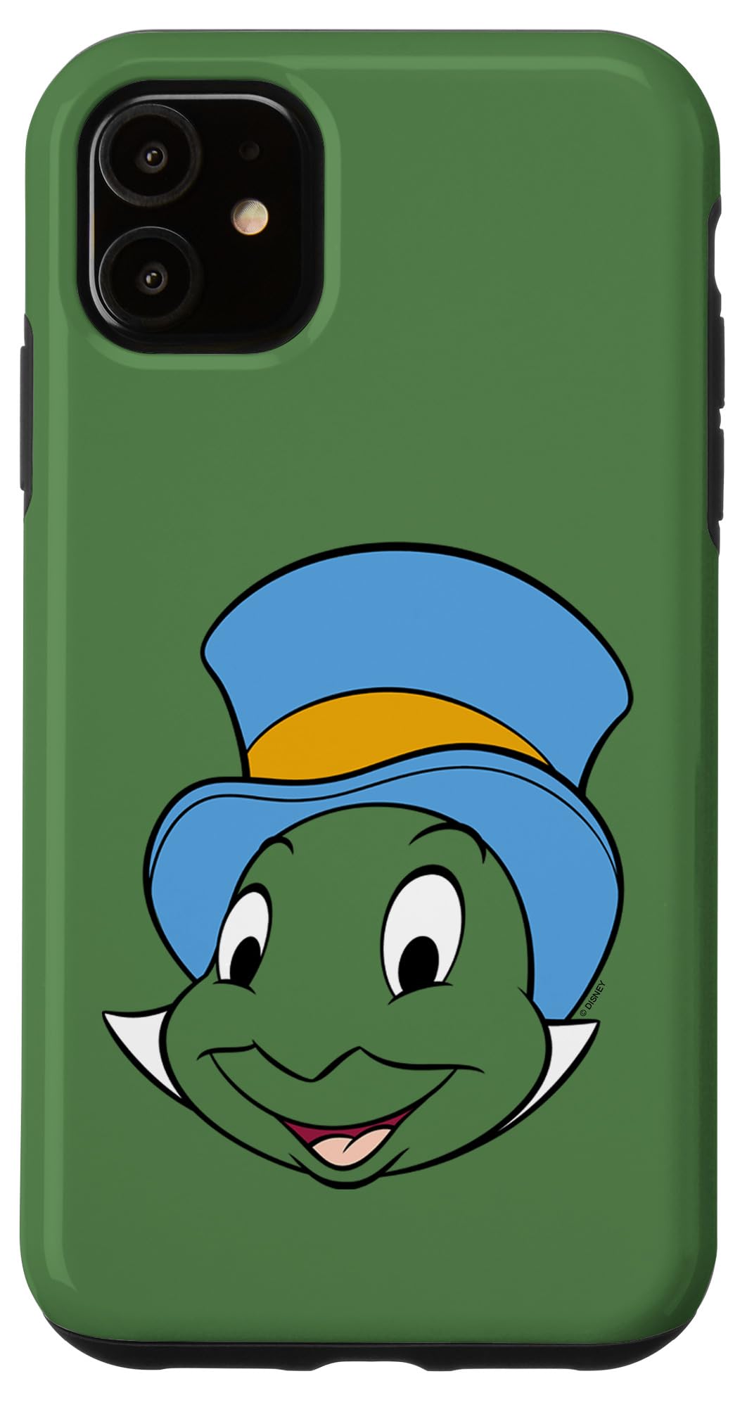 Coque iPhone 11 Disney Pinocchio Jiminy Cricket en silicone antichoc