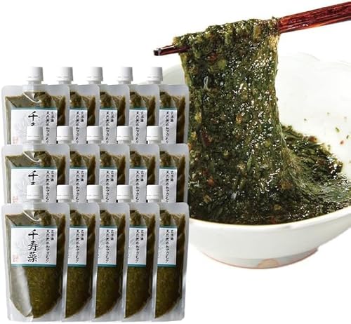 アカモク千寿藻 国産 天然 玄界灘産 完全無添加 【300g×15本】通販 冷凍 食物繊維 スーパーフード ヘルシー 腸活 ギバサ 海藻 健康習慣 美容 ご飯のおとも 使いたい分だけ使えるチューブタイプ 調理不要