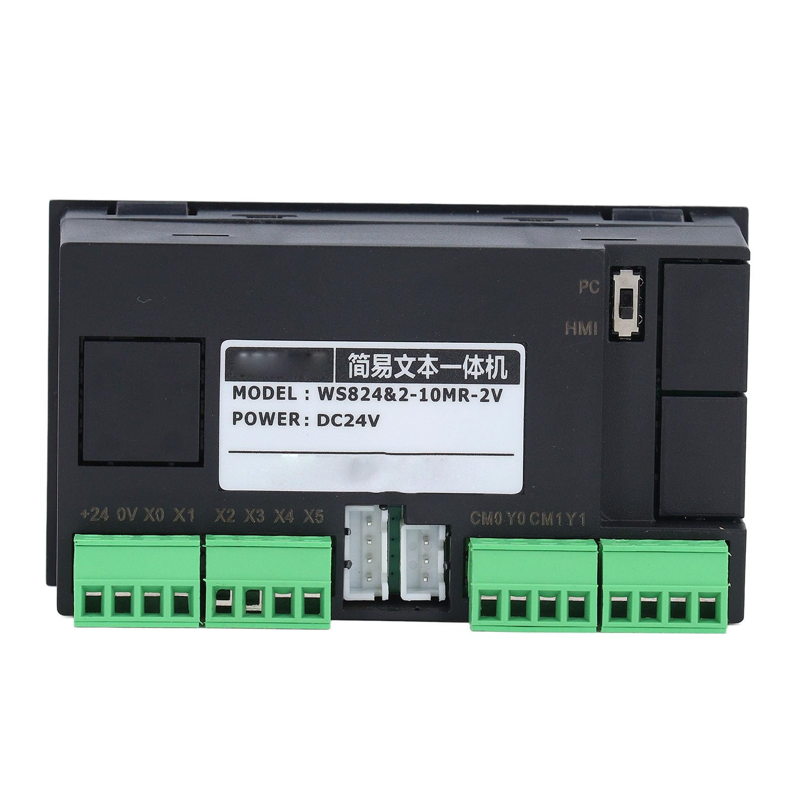 Display di Testo PLC Digitale DC24V 8 LED FX2N 10MR Ingresso Analogico Programmabile a 2 Vie con Cavo di Download da USB a TTL per Apparecchiature di Controllo Elettronico di