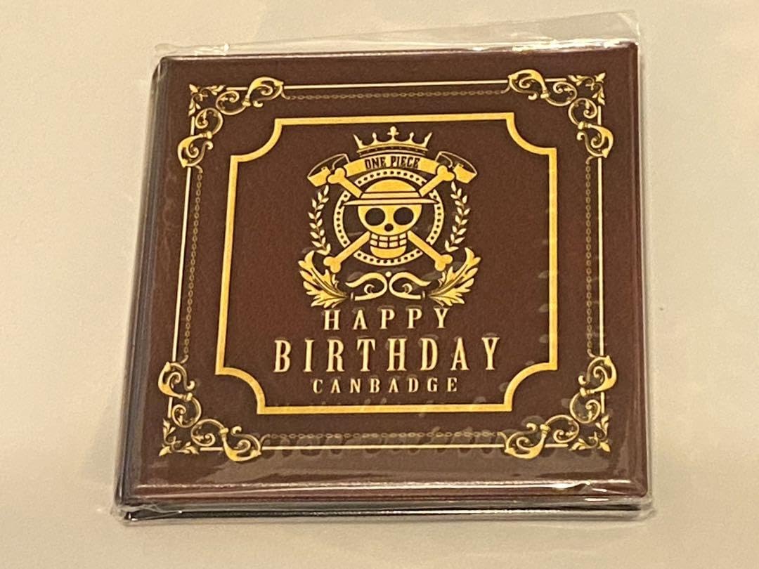 Amazon | ONE PIECE 麦わらストア バースデープレミアム缶バッジ