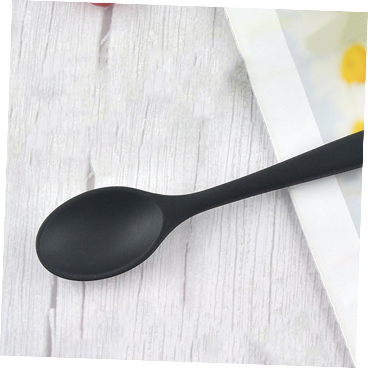 Garneck Set Di 5 Cucchiai Da Cucina in Silicone Stile Cinese Per Mescolare E Mescolare Utensili Da Cucina Per Zuppa Di Grandi Dimensioni 2 Pezzi * 5