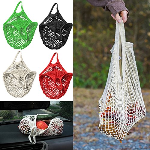 Bolsa de mão de armazenamento de fruta com cordão durável e grande rede de malha para venda quente A