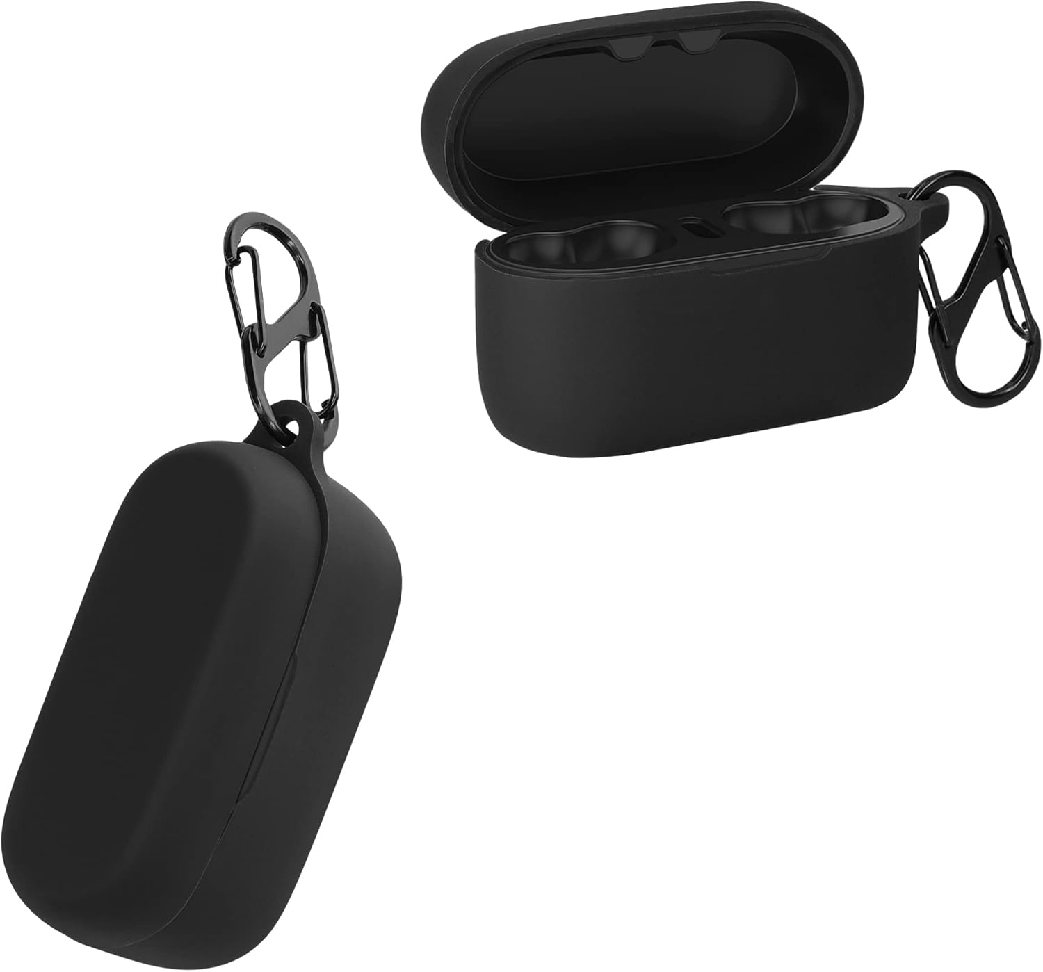 kwmobile Silicone Cover Compatible with Jabra Evolve 2 Buds