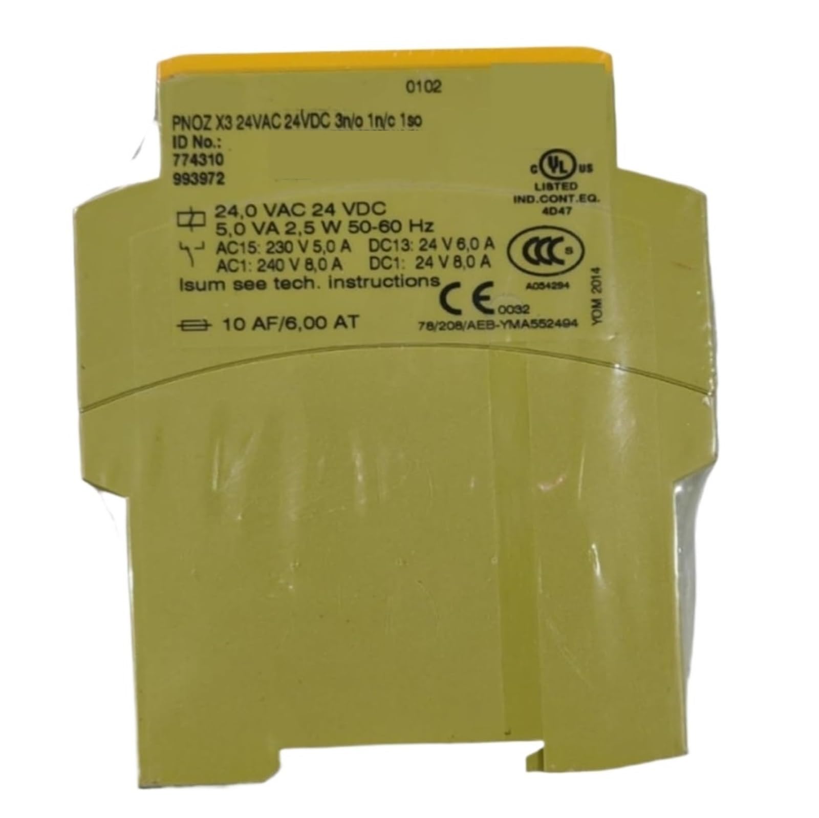 CLEUFWKO 74310 relay X3 24V