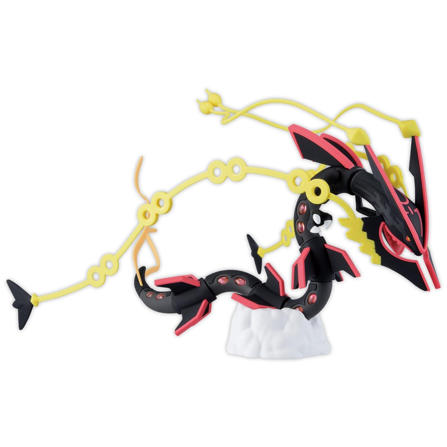 BANDAI SPIRITS(バンダイ スピリッツ) ポケモンプラモコレクション セレクトシリーズ 黒いメガレックウザ プラスチック製 色分け済みプラモデル
