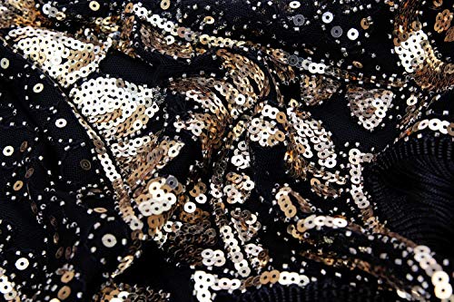 Image of Women 1920s Gatsby Vintage Sequin Flapper Fringe Party Plus Dress with 20s Accessories Set