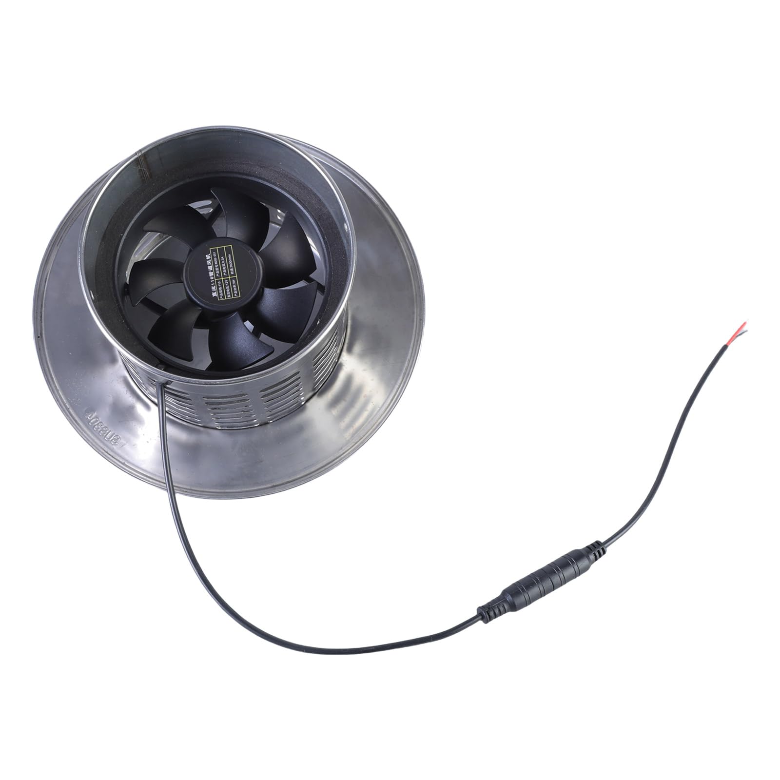 Ventilateur solaire 12V anti odeur humidité poulailler mural