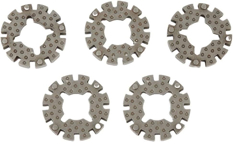 5-Piece Oscillating Power Tool Saw Blade Adapter Set, 25mm Shank Connectors for Multi Tool Woodworking