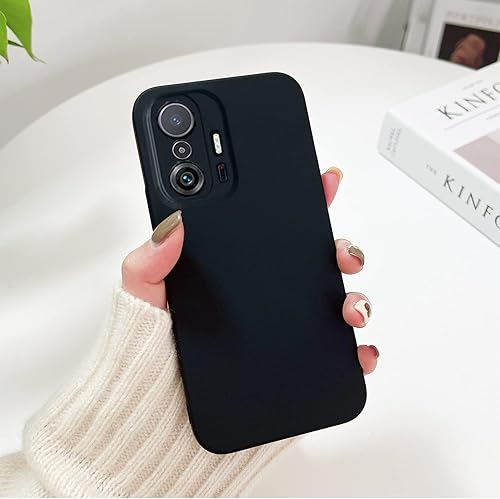 Miniatura 5 de Yarxiawin para Xiaomi 11T Pro Case a prueba de golpes rosa, Xiaomi 11T Pro Phone Case Thin Hard PC Xiaomi 11T Funda protectora Antihuellas con