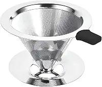 Coador Filtro De Café Inox 103 Peneira Sem Uso De Papel Aço Reutilizável Dúravel Premium