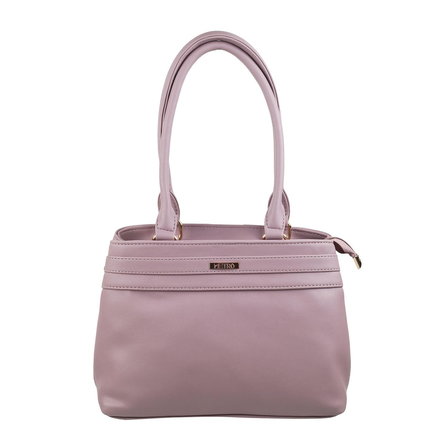 Metro Purple Faux Leather Premium Zipper Casual Handbag For Women (B0C7VV9GGB) Amazon Price History, Amazon Price Tracker