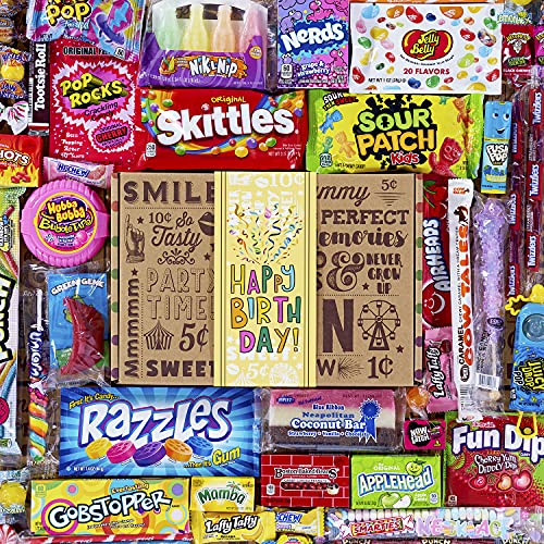 VINTAGE CANDY CO. HAPPY BIRTHDAY FUN CANDY CARE PACKAGE