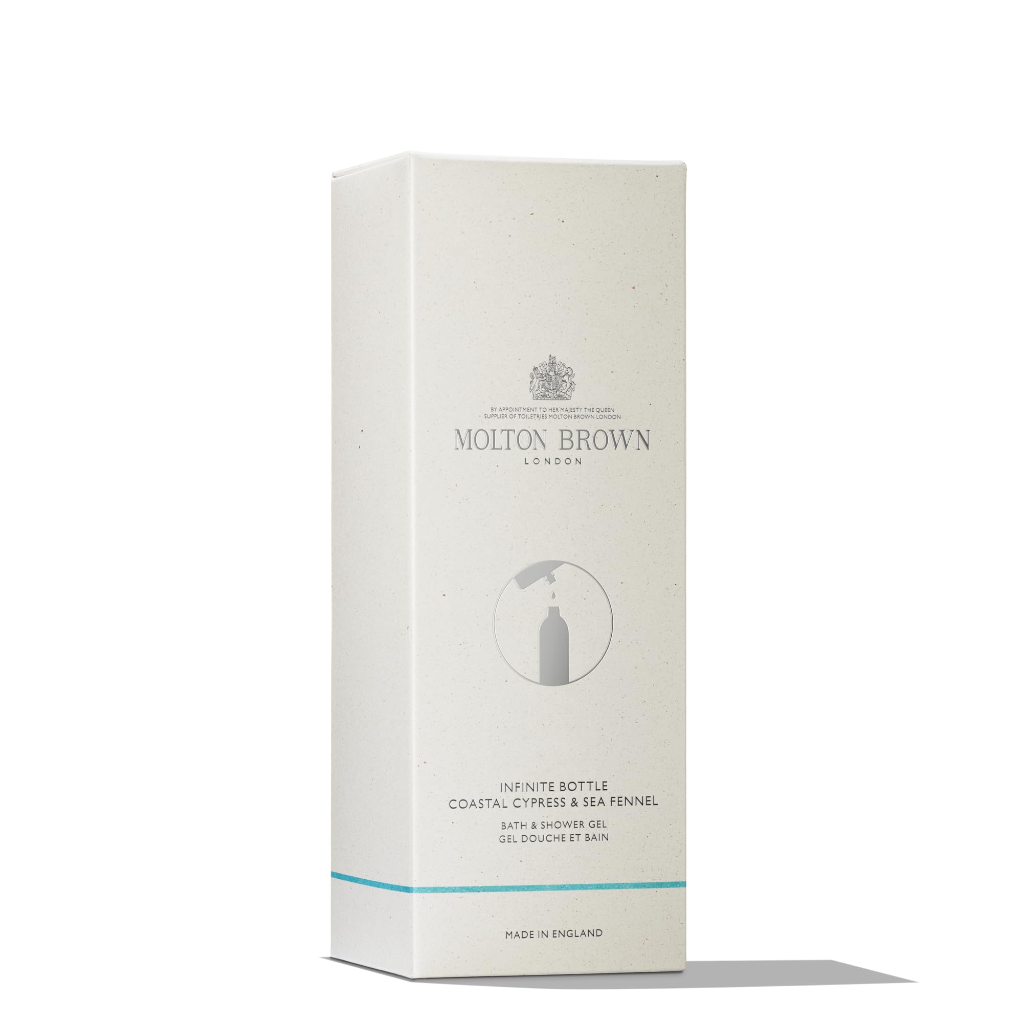 Molton Brown Coastal Cypress und Sea Fennel gel da bagno e doccia Bottiglia infinita 400 ml