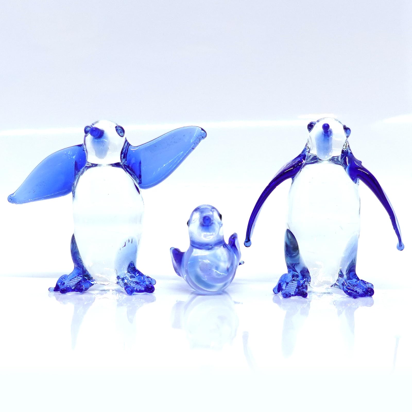 ペンギン　ガラス細工　ミニチュア ペンギン グッズ ガラス細工 ミニチュア 雑貨 水族館 お土産
