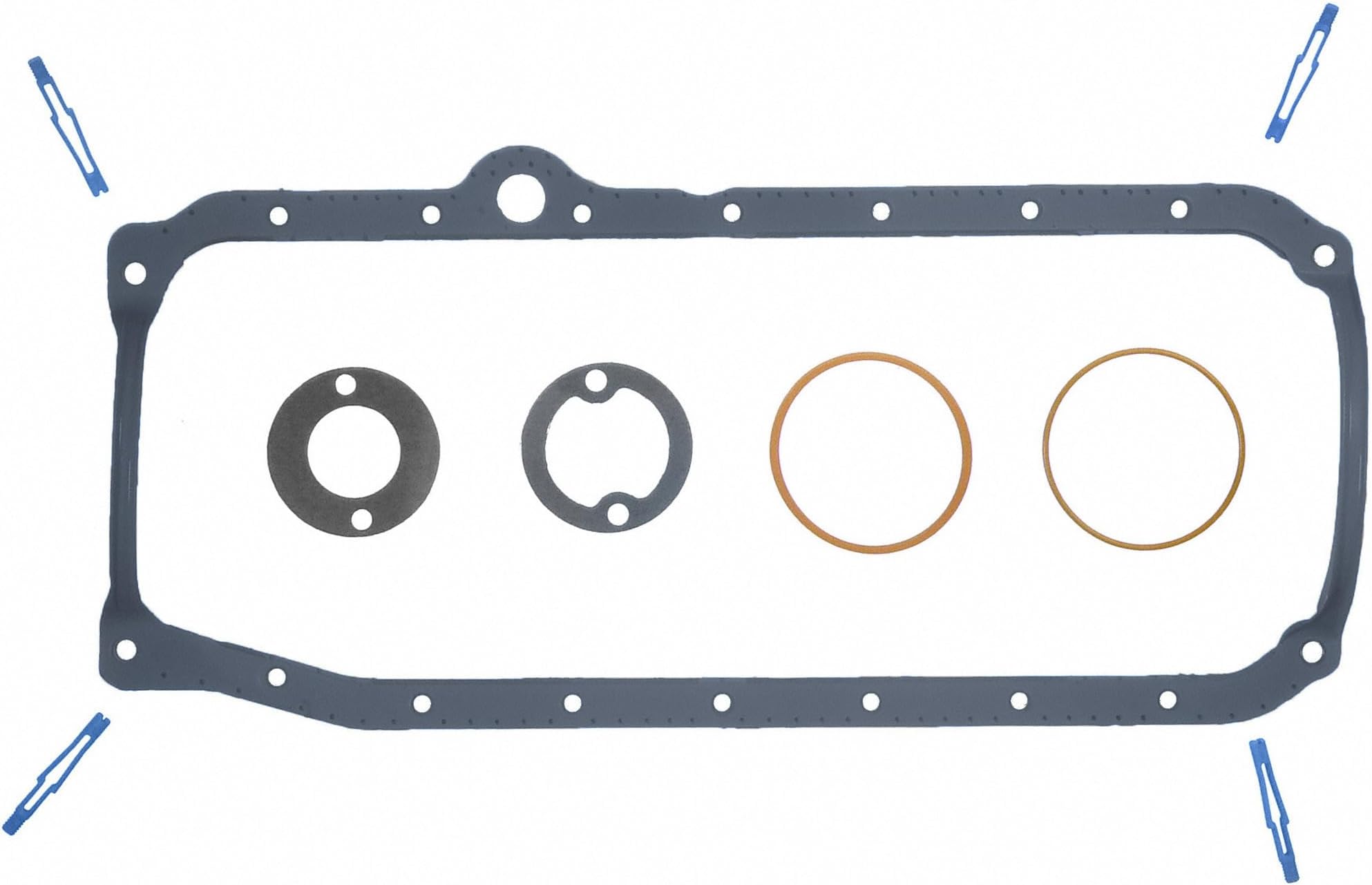 FELPRO OS 34500 R Oil Pan Gasket Set Automotive
