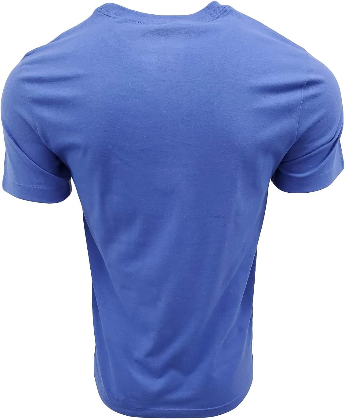 Nike Mens Dri-Fit Swoosh Tee (X-Large, Indigo (Red Logo))