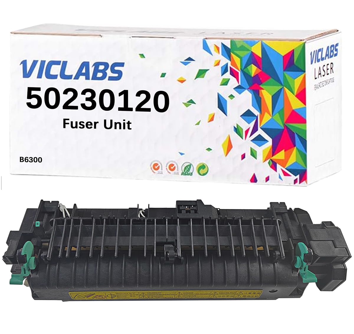 VICLABS 50230120 fuser Unit Replacement for Okidata 50230120 fuser Unit for use in Okidata B6300 Printers,110V (1- Pack)