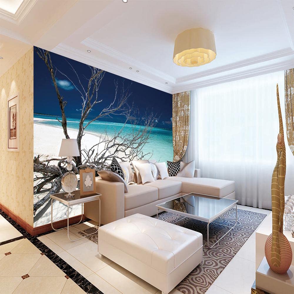 Adesivo da parete 3D con rami del lago e decorazione murale per soggiorno, camera da letto, stanza dei bambini, 400 cm x 280 cm
