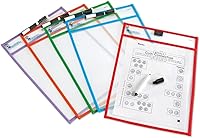 Vista 1 de Recursos de aprendizaje bolsillos para escribir y limpiar