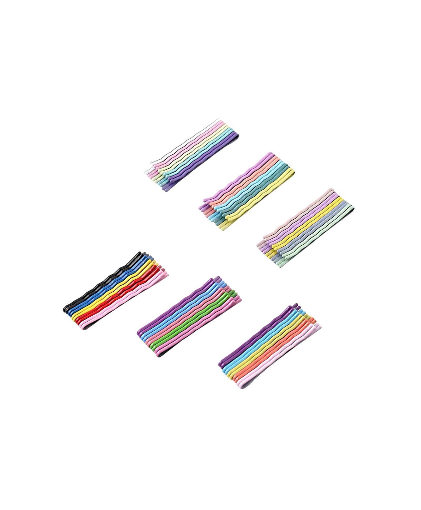 Melbees by Yellow Chimes Hair Pins for Girls Kids Hair Accessories for Girls Hair Pin 60 Pcs Cute Bobby Pins for Hair Multicolor Hairpin Bobby Hair Pins for Girls Kids Teens Toddlers 3