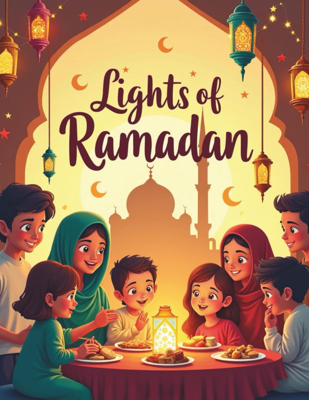 Light of Ramadan, A Ramadan & Eid Story and Colouring Book: A magical Ramadan story about kindness, giving, and the light within.