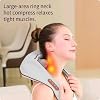 Neck Massager Leg and Shoulder Massager Rechargeable Physiotherapy Massage Neck Relaxation Relaxing and Relaxing Massage FZ666 Cream Color (FZ666)