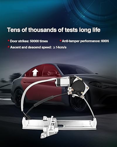Miniatura 5 de PHILTOP 751-713 Elevalunas trasero derecho del lado del pasajero y conjunto del motor Reemplazo de equipo original para Escape 2008 2009 2010 2011