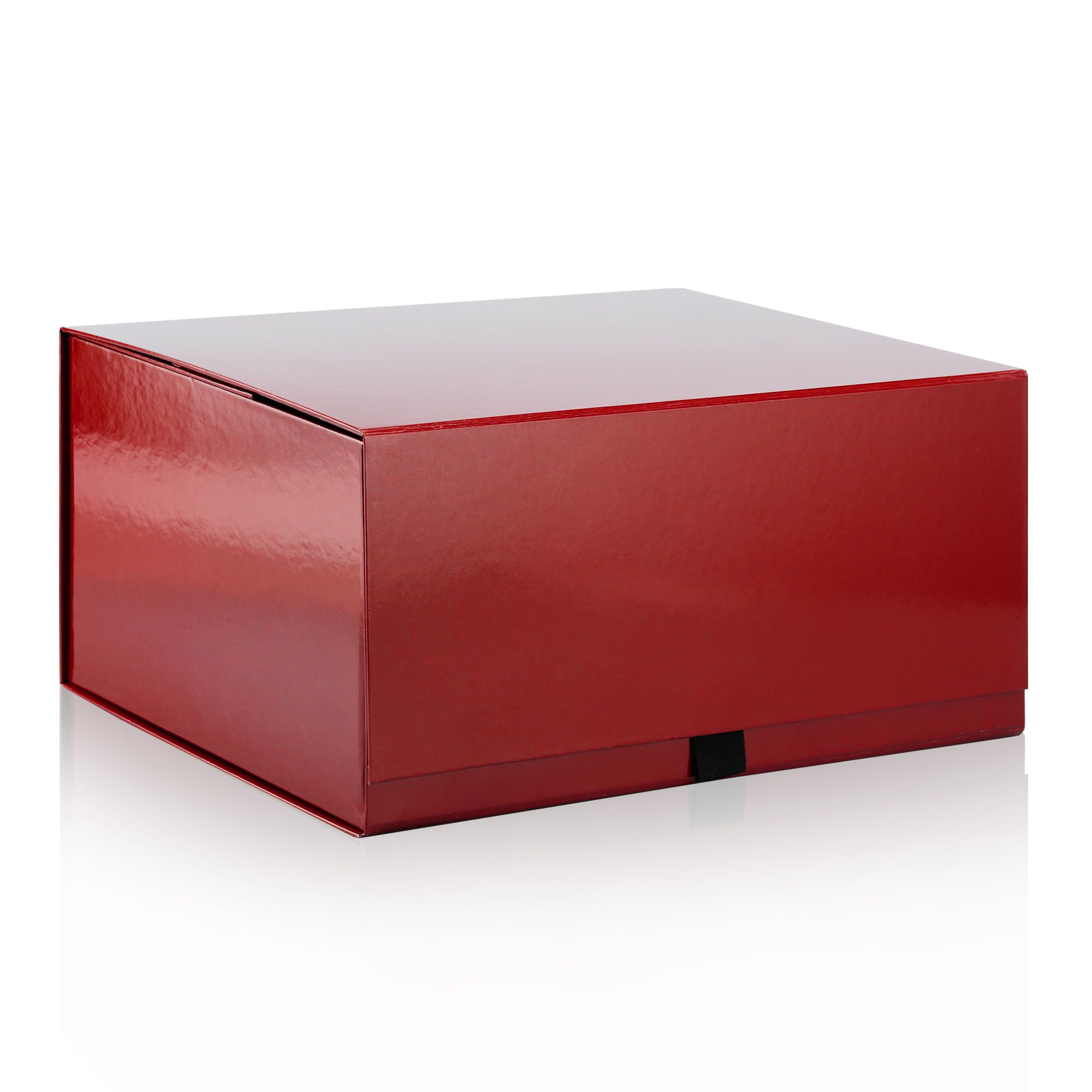 Rsgift 2 Pack Red Gift box,14x11x7 inch Packaging Gift Boxes with Lids for Valentines Day,Large Gift Boxes for Presents Birthday Christmas,Thanksgiving Day