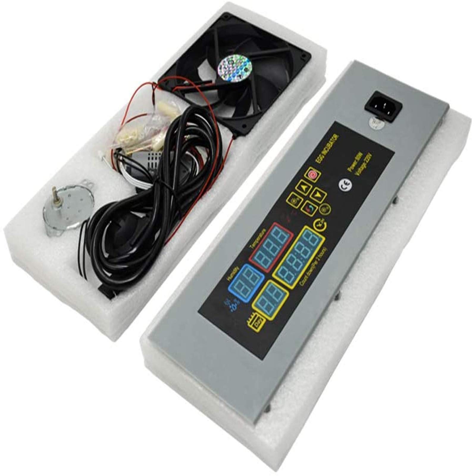HTMC-5 bricolage Mini contrôleur d'incubateur ensemble régulateur de température et d'humidité numérique thermorégulateur pour incubateur d'oeufs de volaille