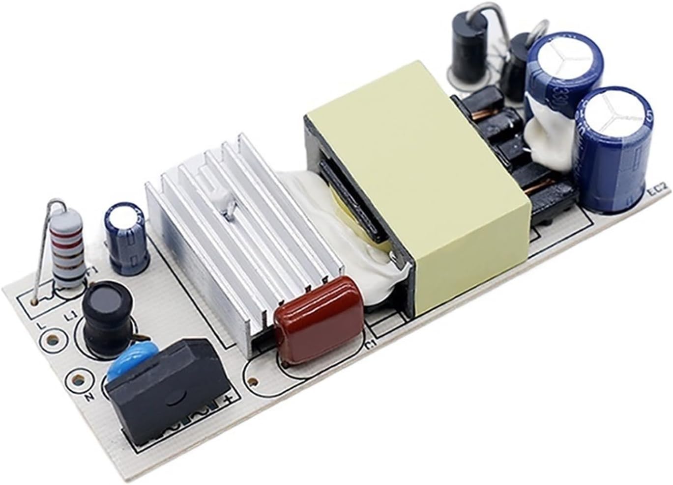 LED Driver 20W 30W 40W 50W 85-265V Power Supply Constant Current Automatic Voltage Control Lighting Transformer LED Light(50W)