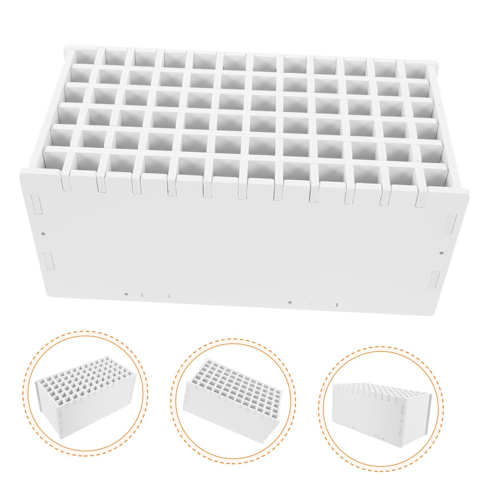 MAGICLULU Portapenne Scomparti Trasparenti Organizer da Scrivania Portaoggetti Multiuso per Cancelleria Design Elegante e Moderno Adatto Uffici e Studi