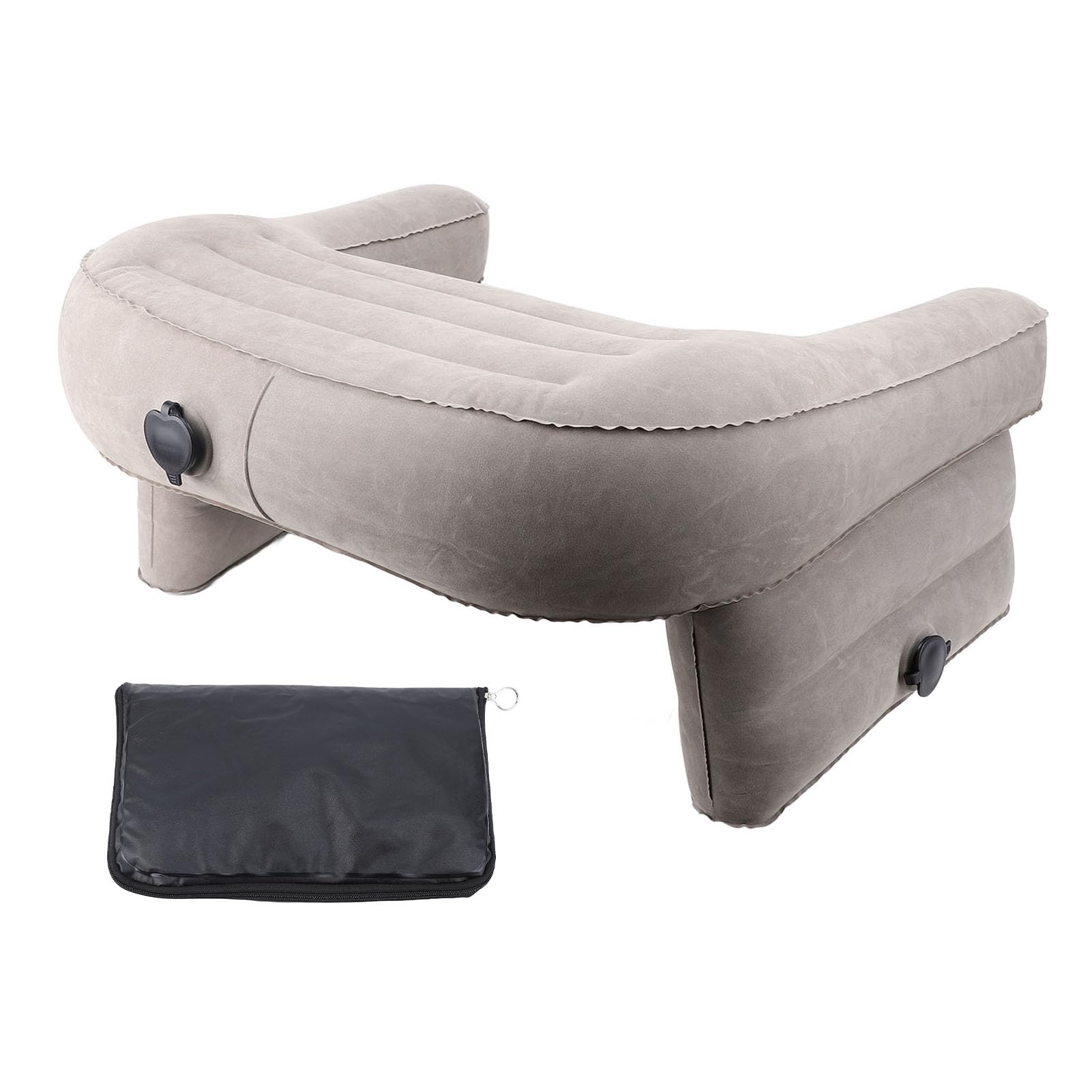 Ejoyous Almohada de Lectura Inflable para Juegos, Almohada de Lectura para Cama y sofá, Almohada para Juegos Portátil, Almohada Ajustable para Computadora Portátil, Almohada para