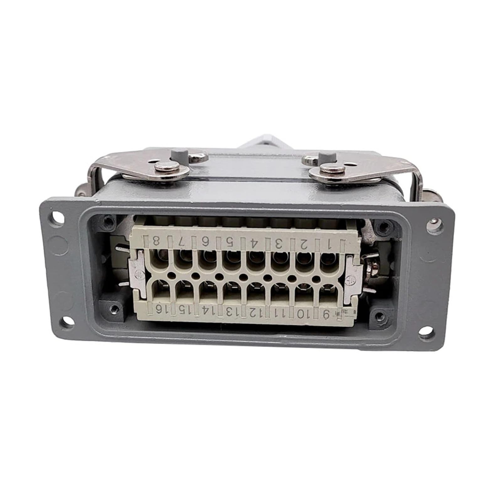 Connecteur rectangulaire industriel à visser HDC-HE-016-1/2/3/4 F/M 16 broches(HDC-HE-016-2)