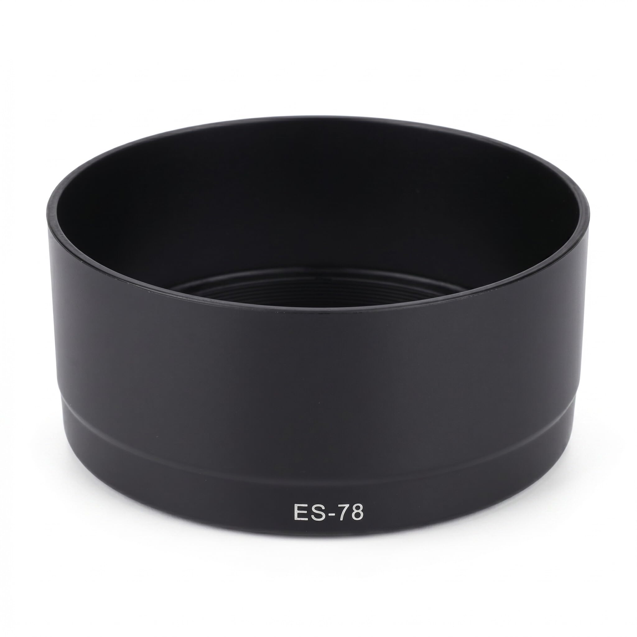 Topiky Replacement Plastic Lens Hood for EF 50mm f/1.2L USM, Portable Camera Lens Shade Compatible with ES-78